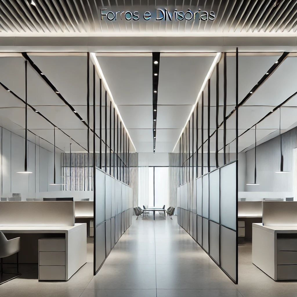 Transforme seu Ambiente com Forros e Divisórias