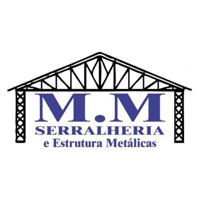 logotipo - MM Serralheria e Estruturas Metálicas 